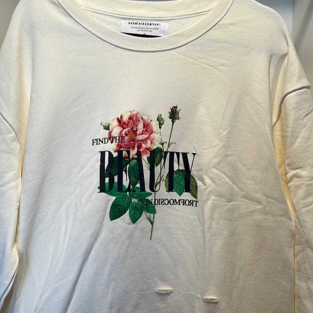 Streetwear Seek Discomfort Sweatshirt